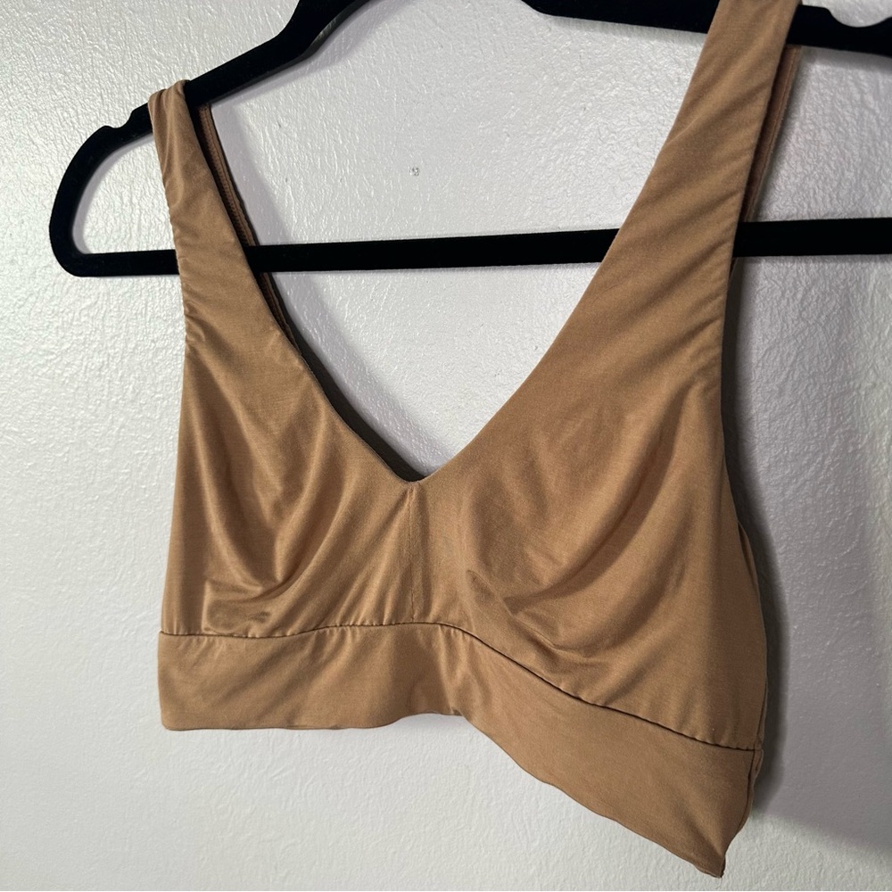 Commando Butter Comfy Bralette in Toffee - Picture 2 of 6